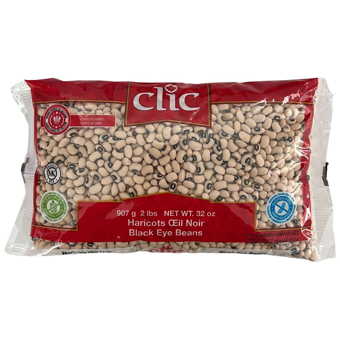 Clic Black Eye Beans 907g Damaski.com