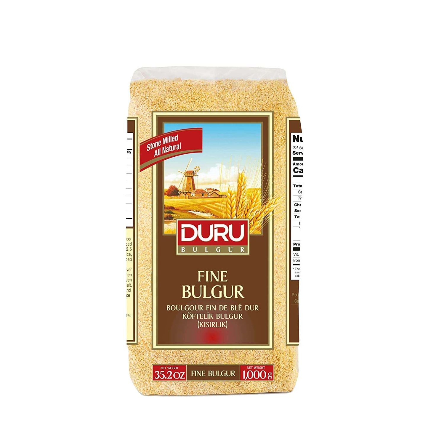 Duru Premium Bulgur Wheat 1,000g Damaski