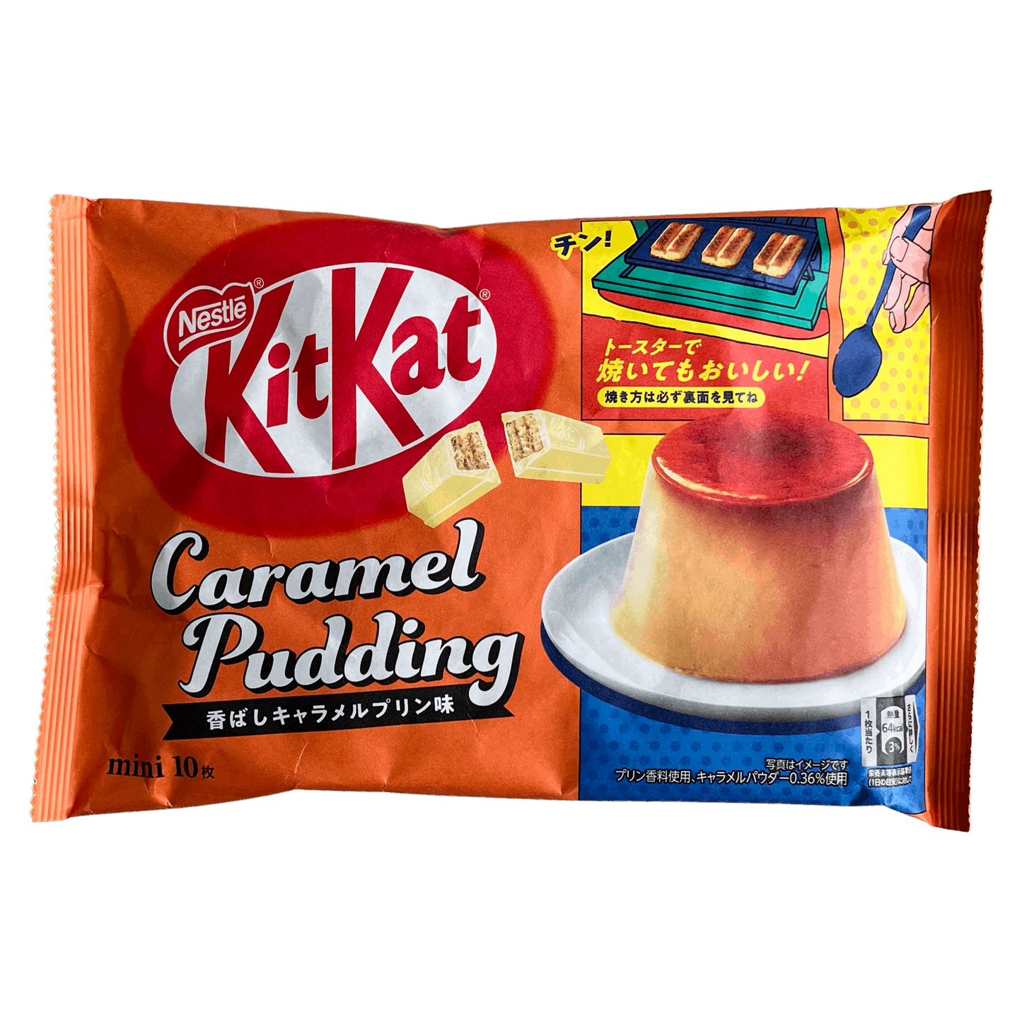 Nestle KitKat Caramel Pudding Mini Chocolate Bars (10 pcs) Damaski.com