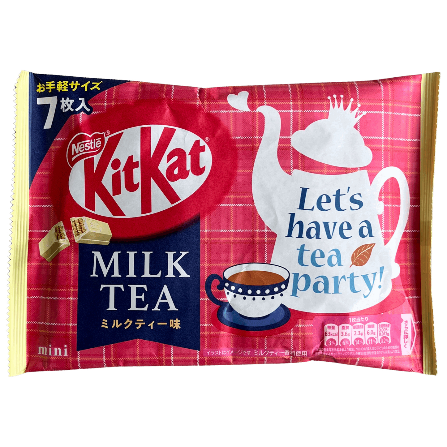 Nestle KitKat Milk Tea Mini Chocolate Bars (7 pcs) Damaski.com