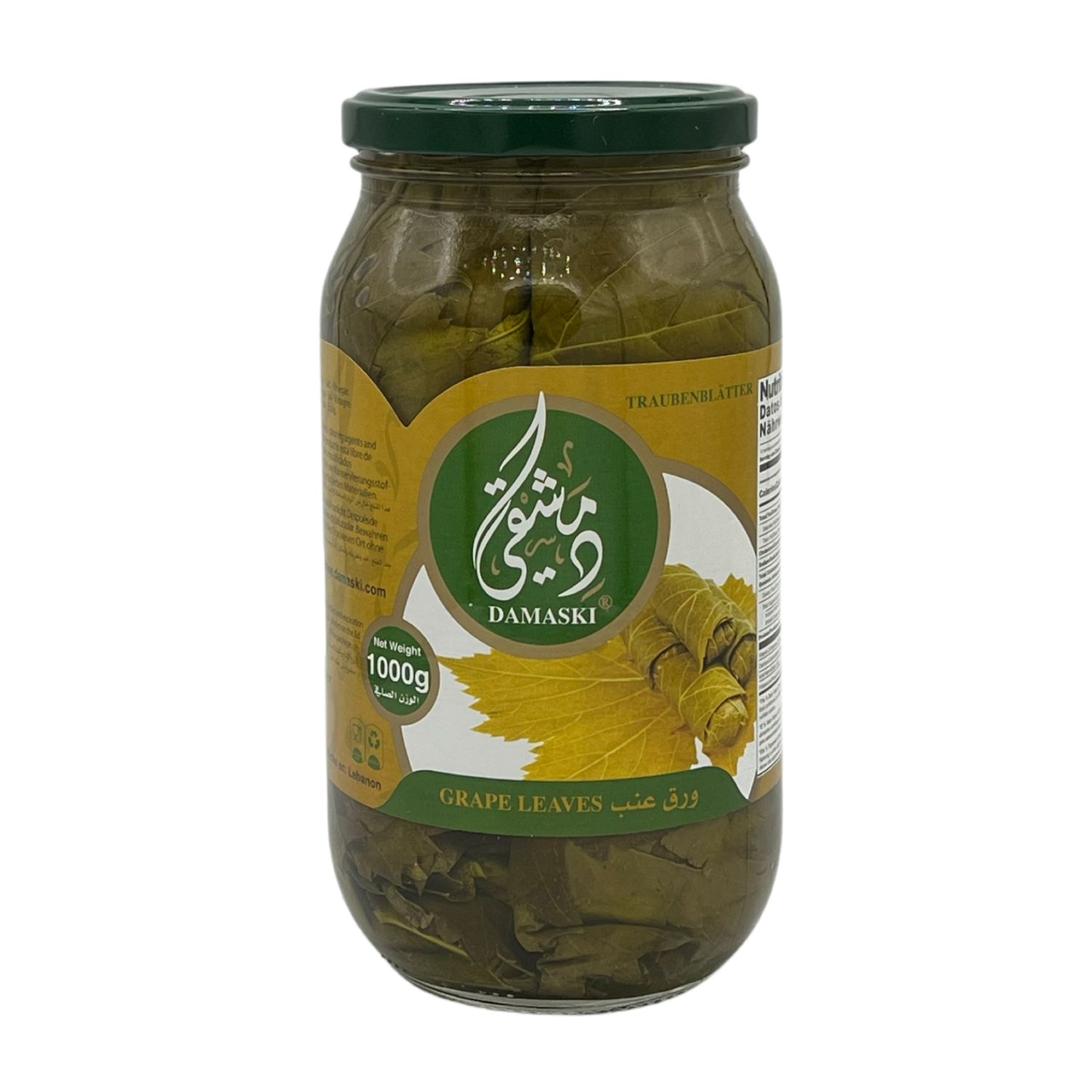 Damaski Grape Leaves 1000 Grams