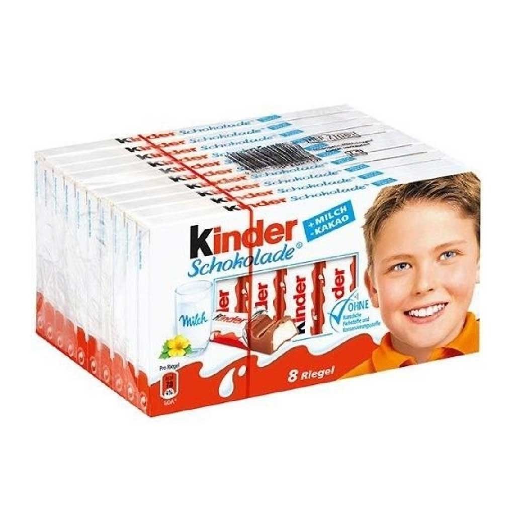 Kinder Chocolate 100g (8 Bars) Damaski
