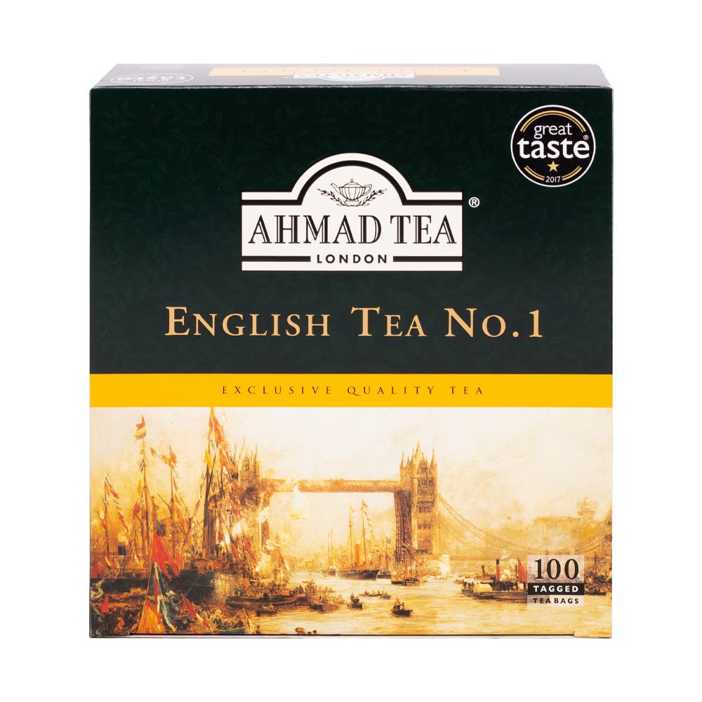 Ahmad Tea - English Tea 100 Tea Bags - Damaski