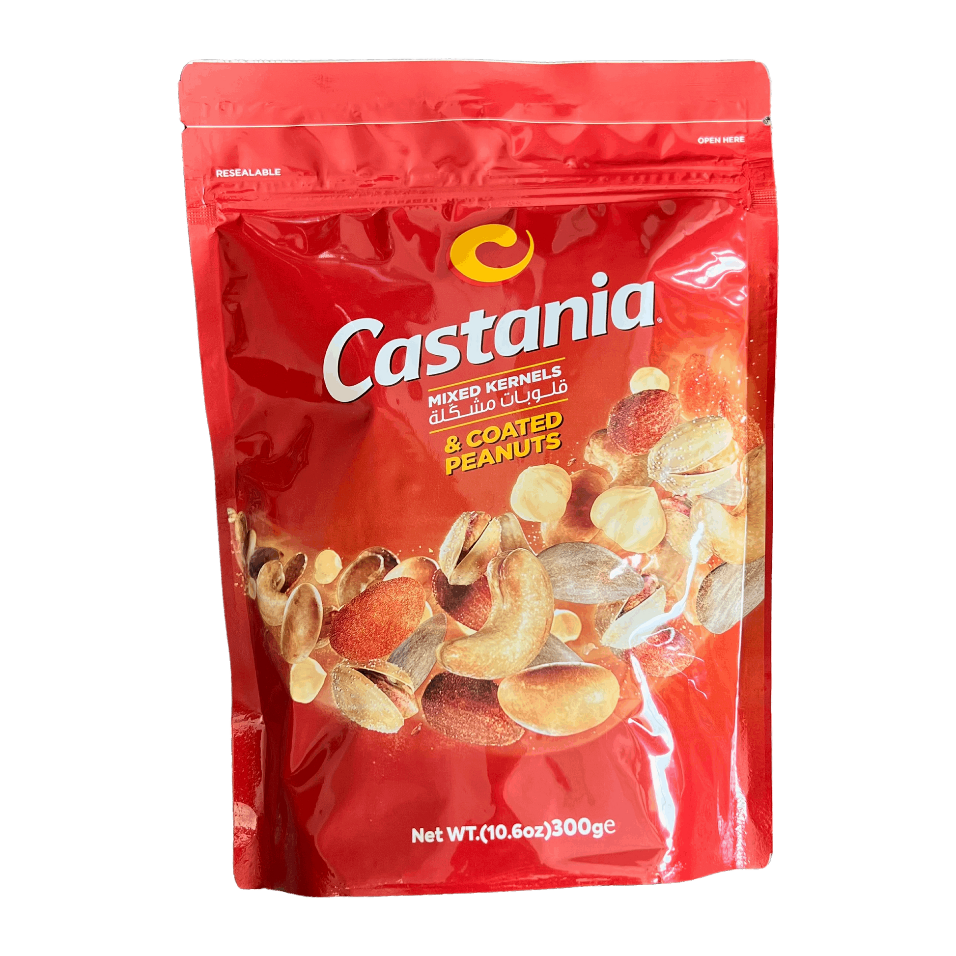 Castania Mixed Kernels & Coated Peanuts 300g Damaski