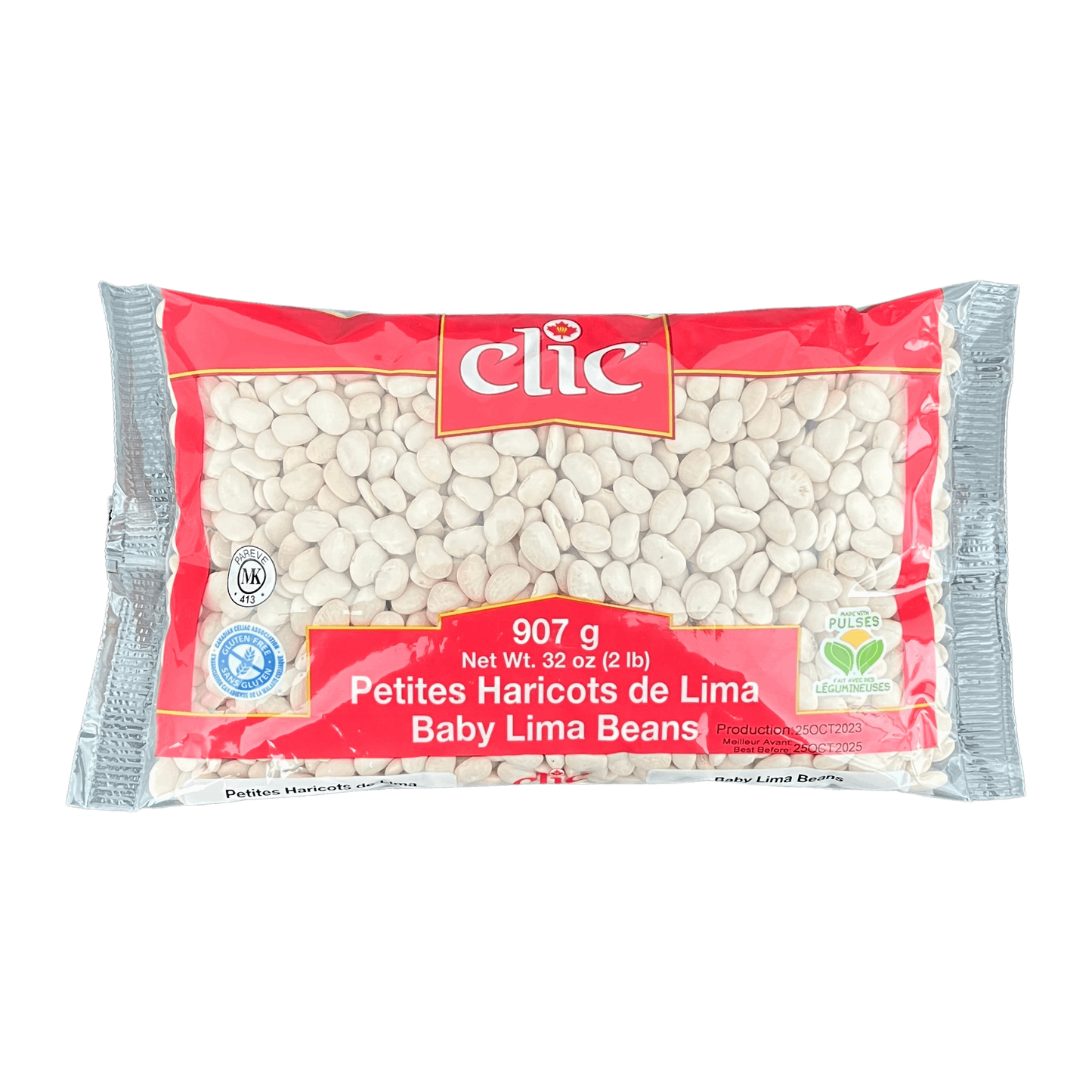Clic Baby Lima Beans 907g Damaski