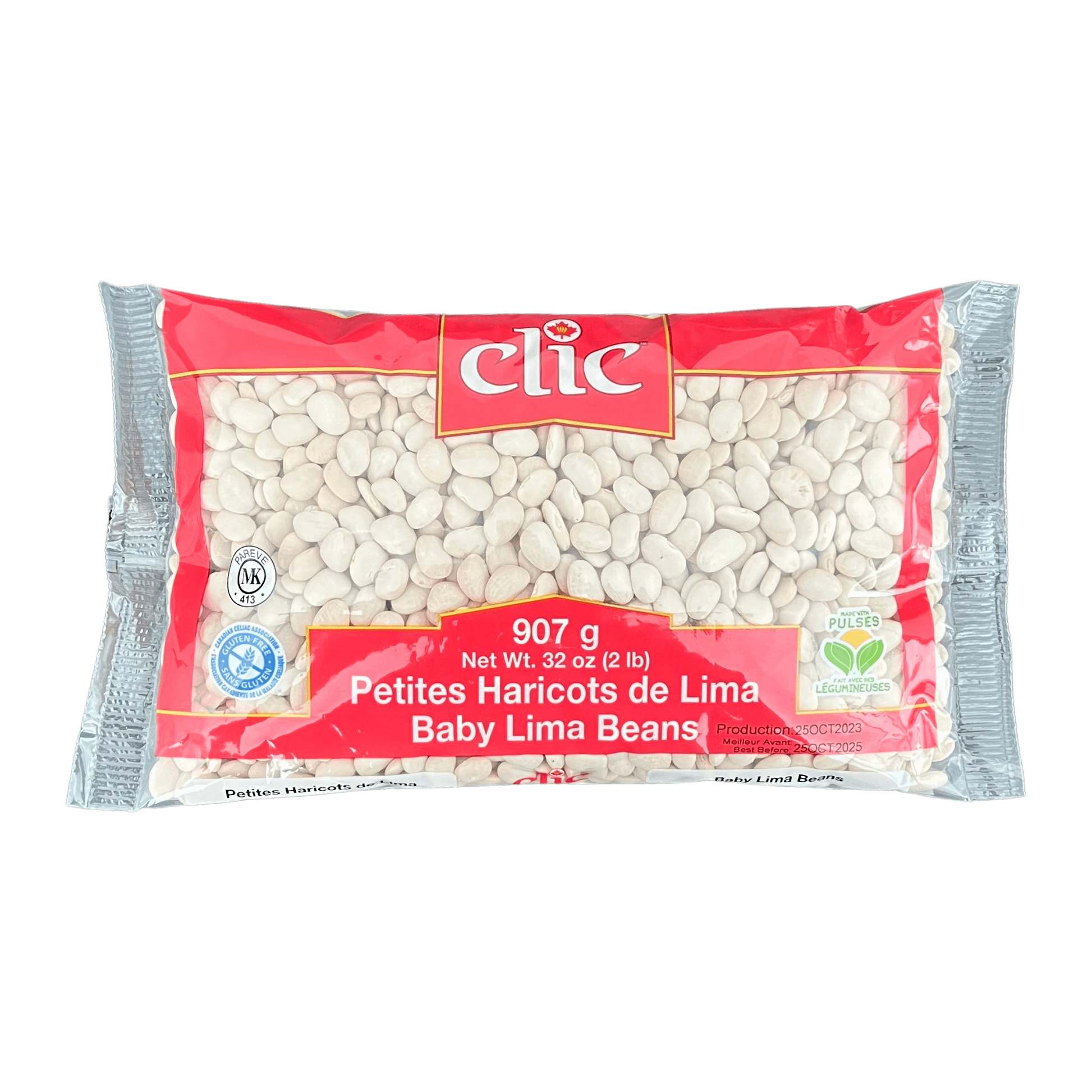 Clic Baby Lima Beans 907g Damaski