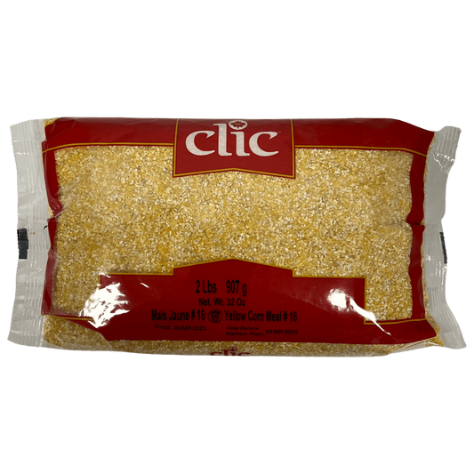 Clic Coarse Yellow Corn Meal #16 907g Damaski