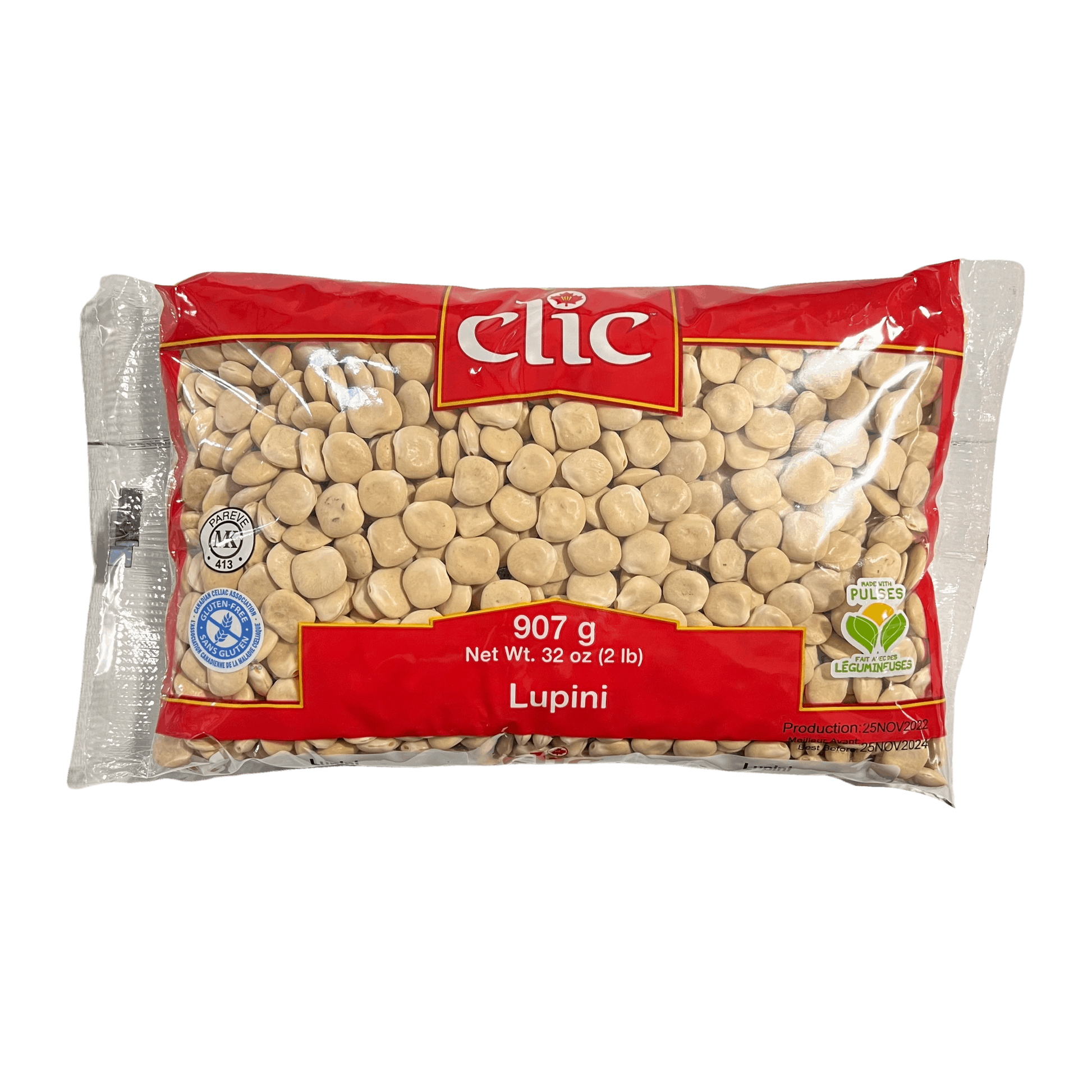 Clic Lupini Beans 907g Damaski