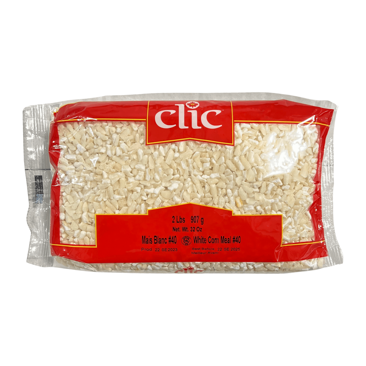 Clic White Corn Grits 907g Damaski
