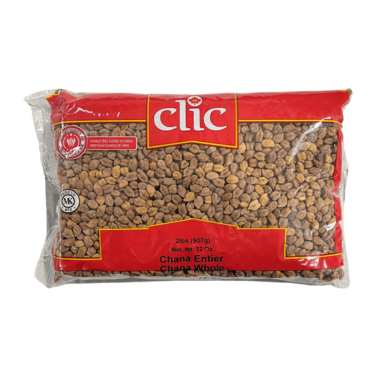 Clic Whole Chana Beans 907g Damaski