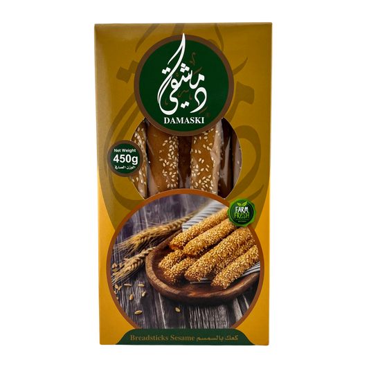 Damaski Kak Bread Sticks With Sesame 450g