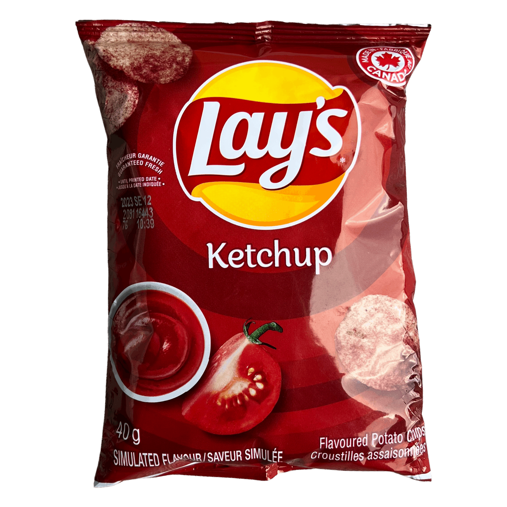 Lays Ketchup Flavor Potato Chips 40g Damaski.com