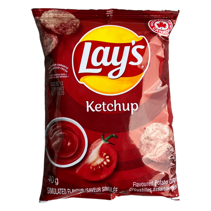 Lays Ketchup Flavor Potato Chips 40g Damaski.com