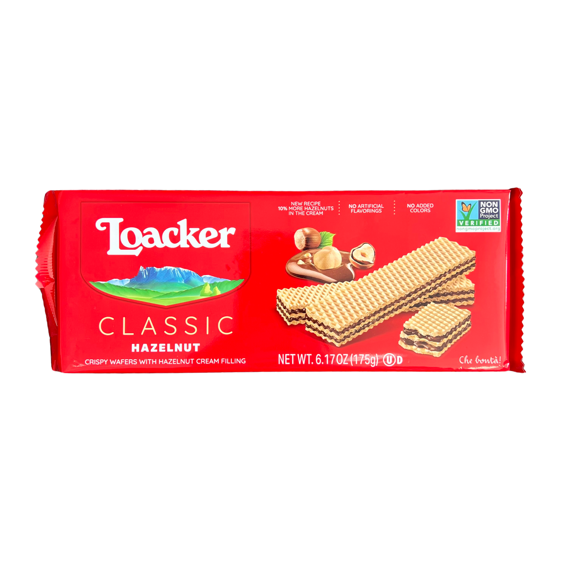 Loacker Classic Crispy Wafer With Hazelnut Cream Filling Damaski