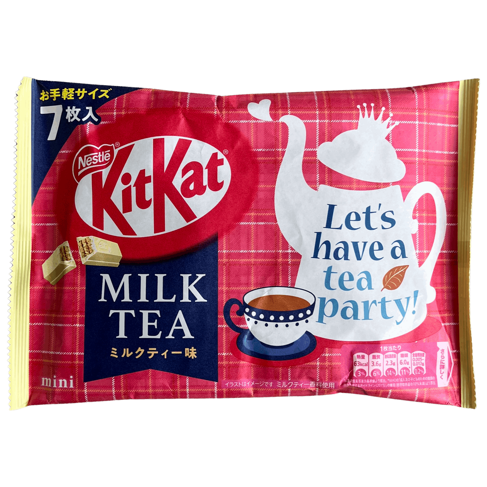 Nestle KitKat Milk Tea Mini Chocolate Bars (7 pcs) Damaski.com