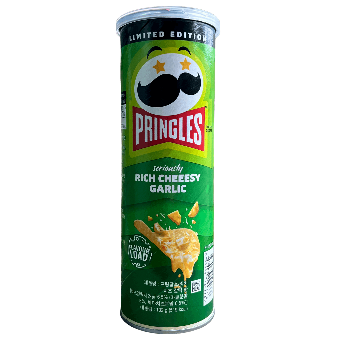 Pringles Seriously Rich Cheeesy Garlic Potato Chips Damaski.com