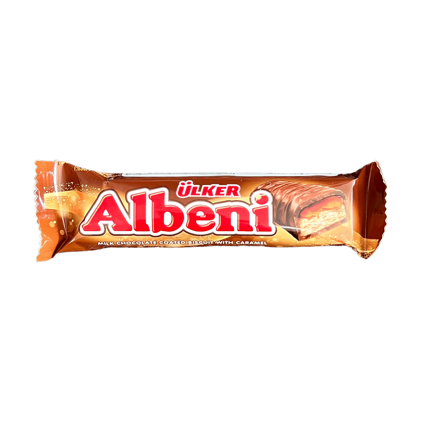 Ulker Albeni Milk Chocolate Biscuit With Caramel 40g Damaski