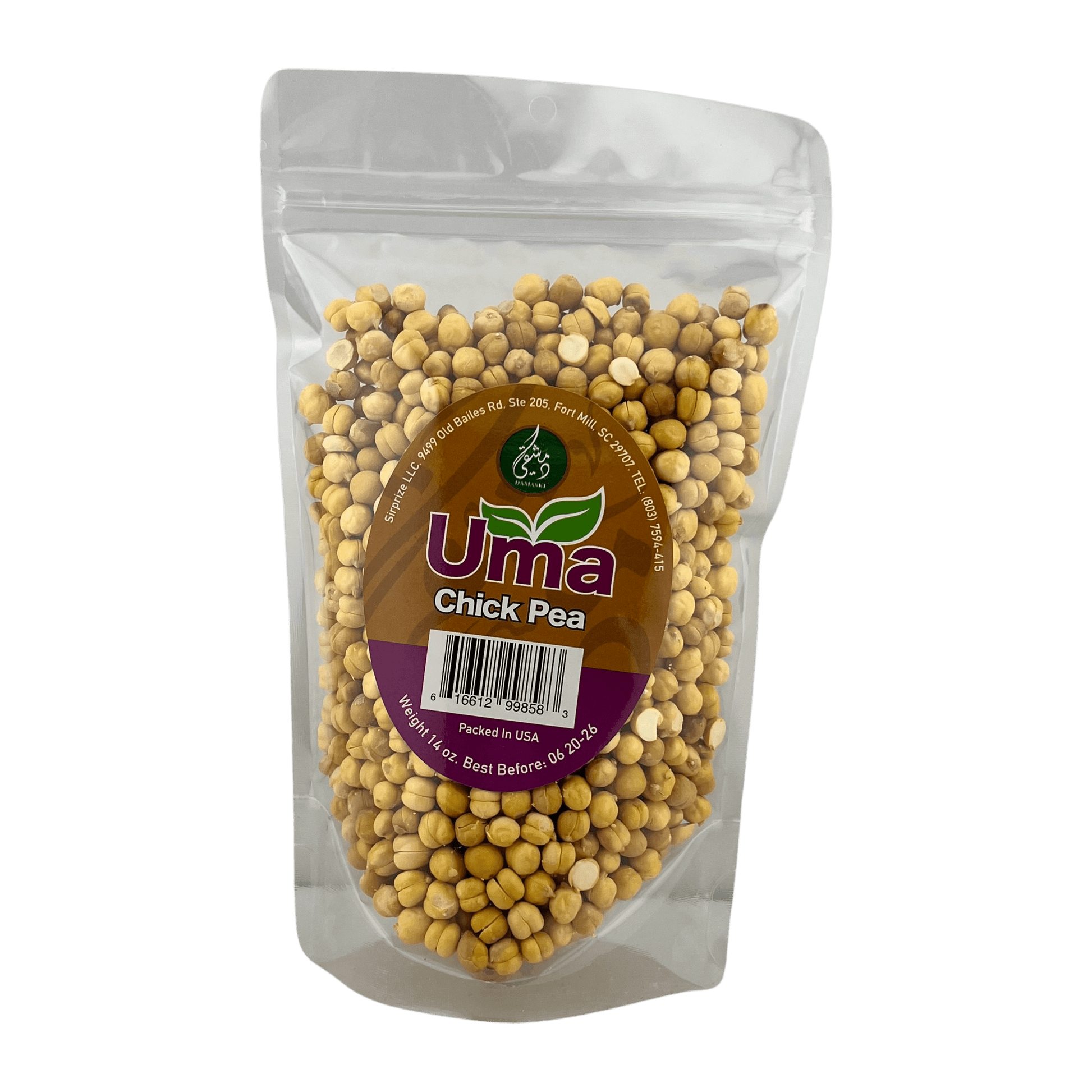 Uma Chick Peas 14oz Damaski