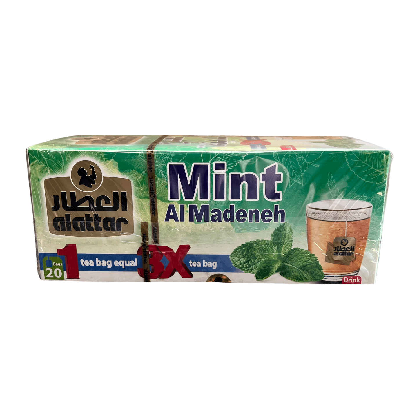 AlAttar AlMadina Mint Tea 20 Bags EN Damaski