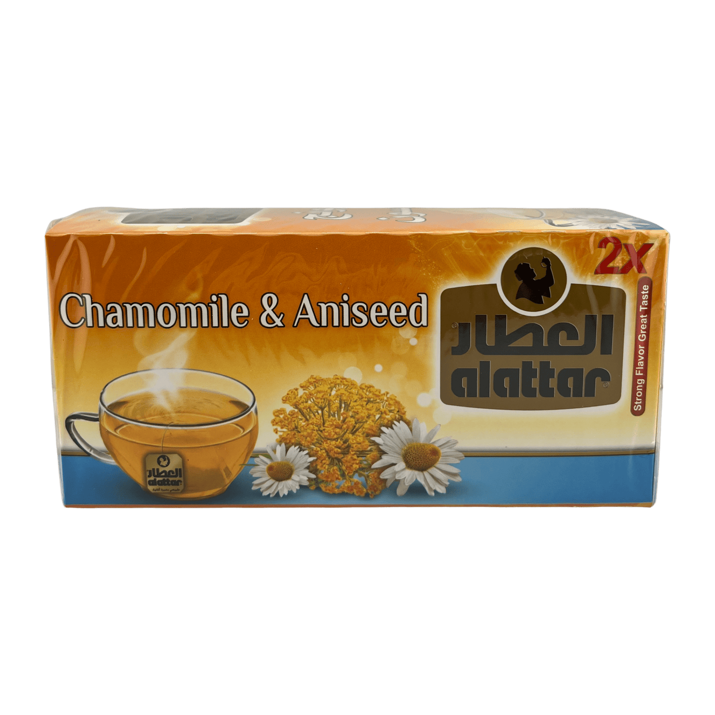 AlAttar Chamomile & Aniseed Tea 20 Bags - Damaski