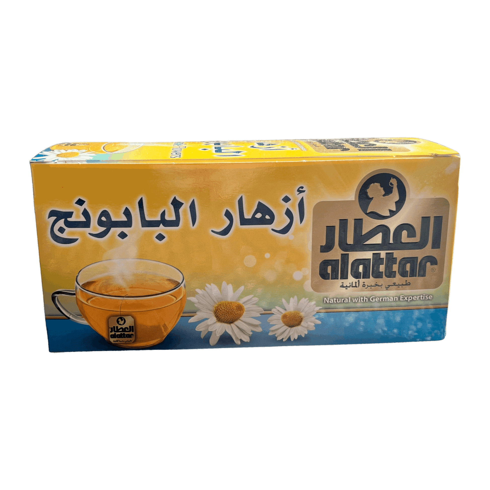 AlAttar Chamomile Flowers Herbal Tea 20 Bags - Damaski