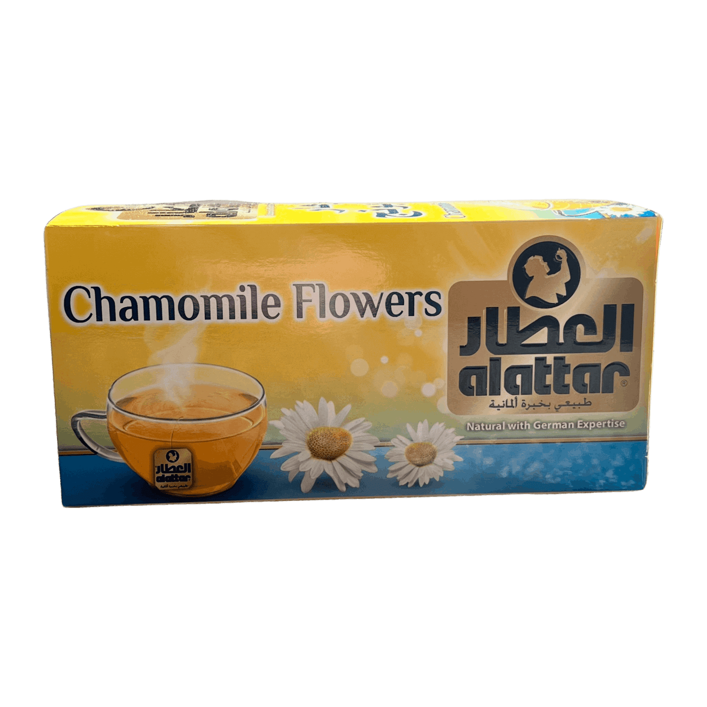 AlAttar Chamomile Flowers Herbal Tea 20 Bags - Damaski