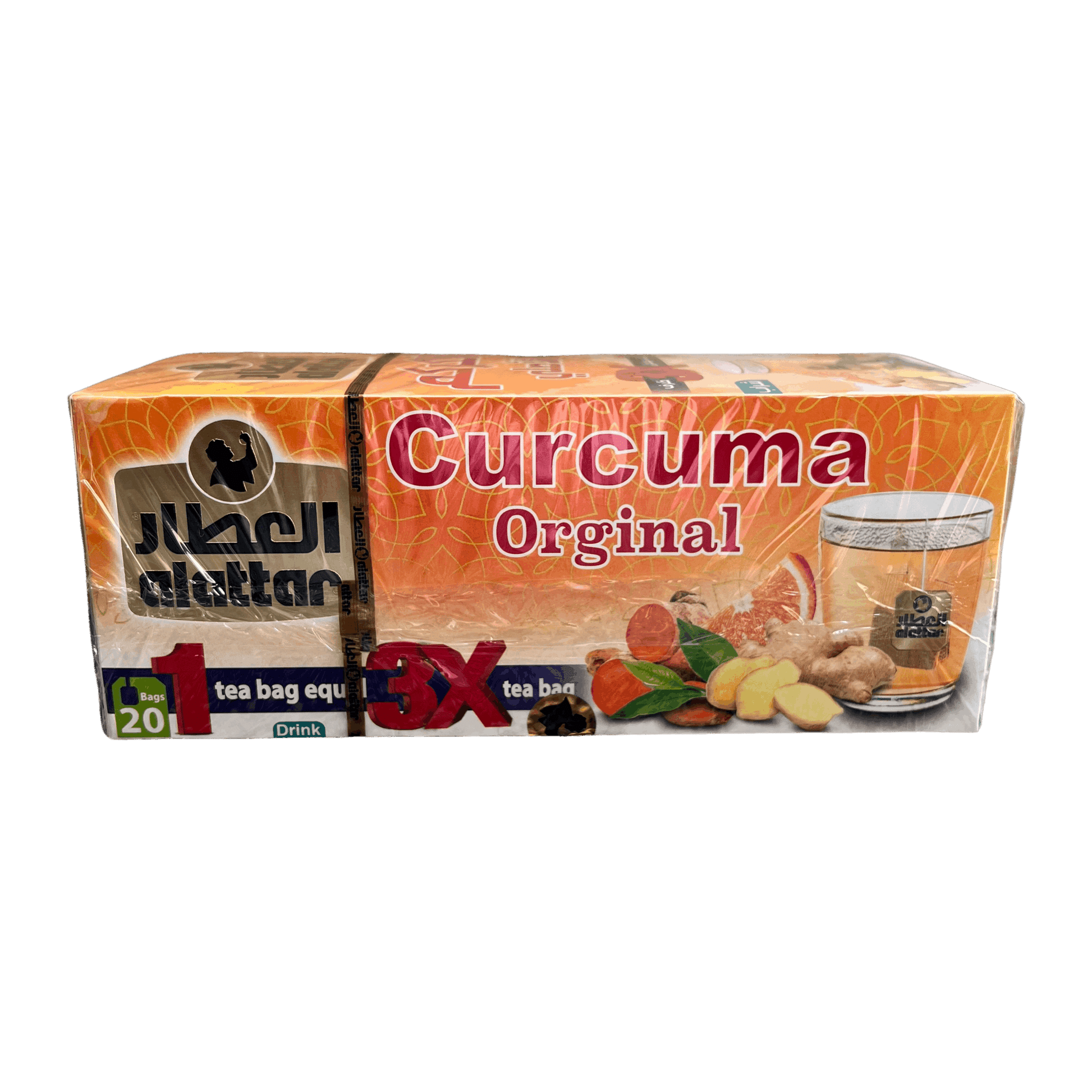 AlAttar Curcuma Tea 20 Bags - Damaski