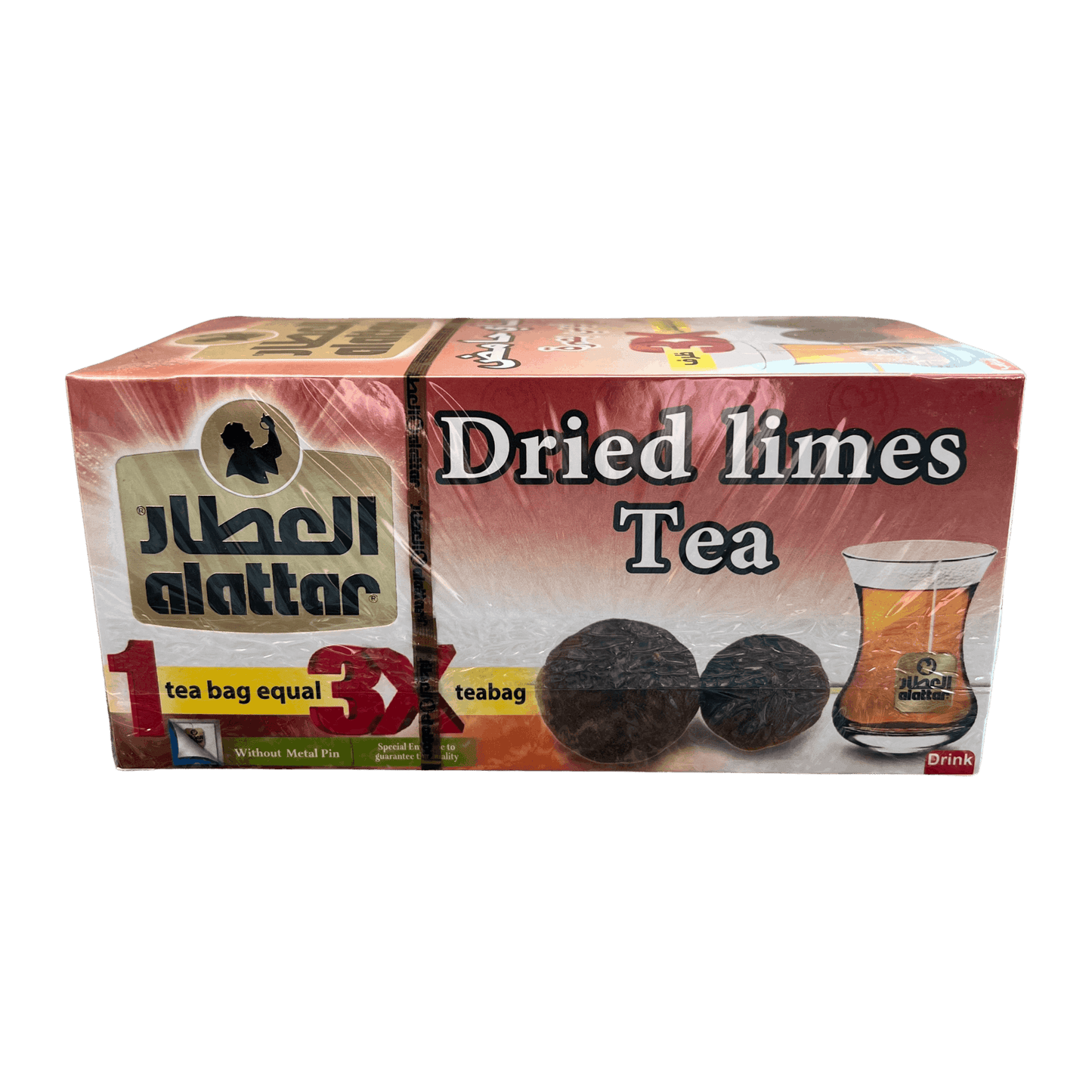 AlAttar Dried Lime Tea 20 Bags - Damaski