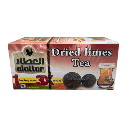 AlAttar Dried Lime Tea 20 Bags - Damaski