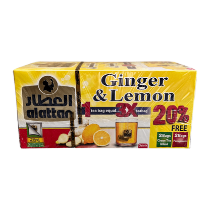 AlAttar Ginger & Lemon Tea 20 Bags EN Damaski