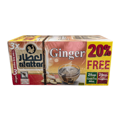 AlAttar Ginger Tea 20 Bags EN Damaski