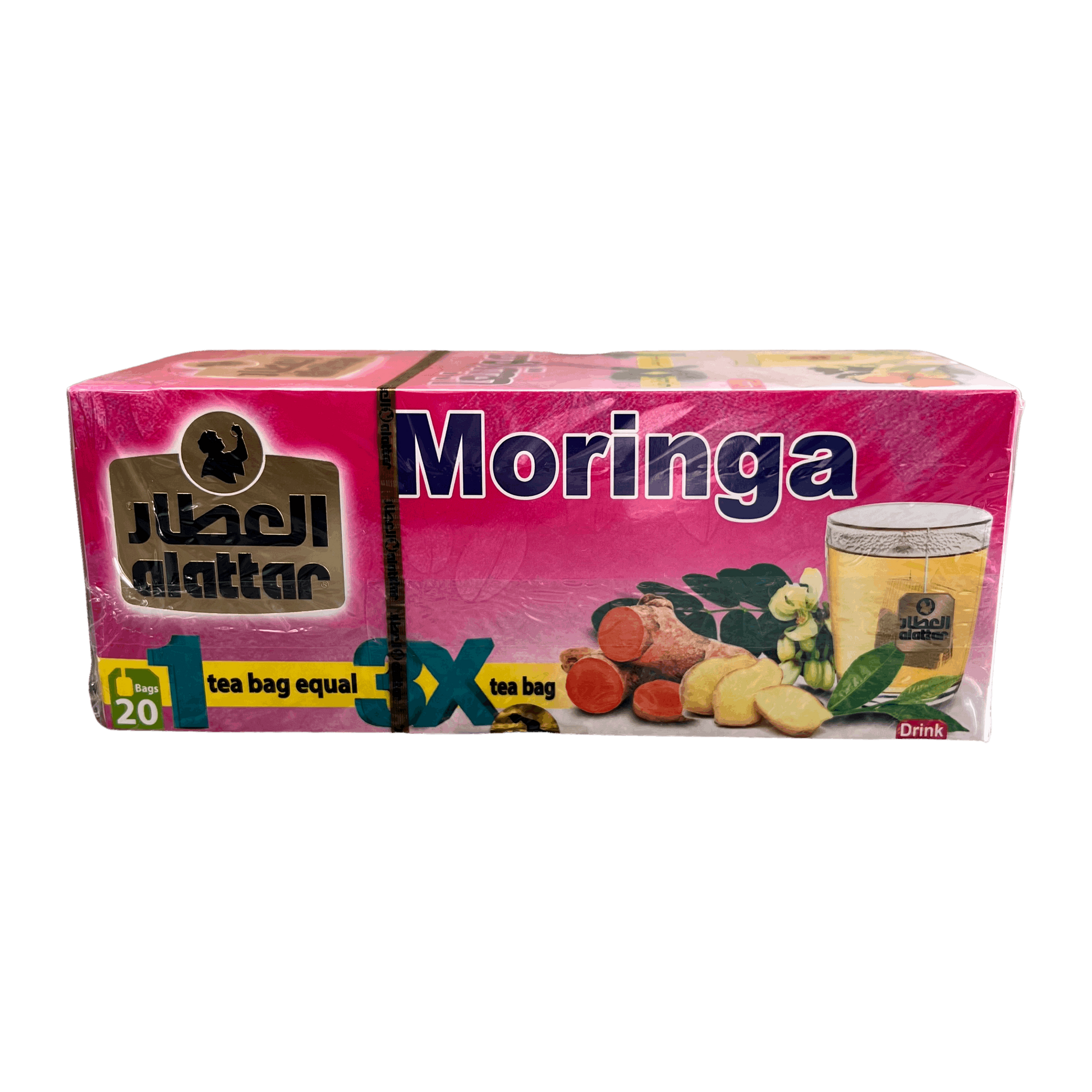 AlAttar Moringa Tea 20 Bags EN Damaski