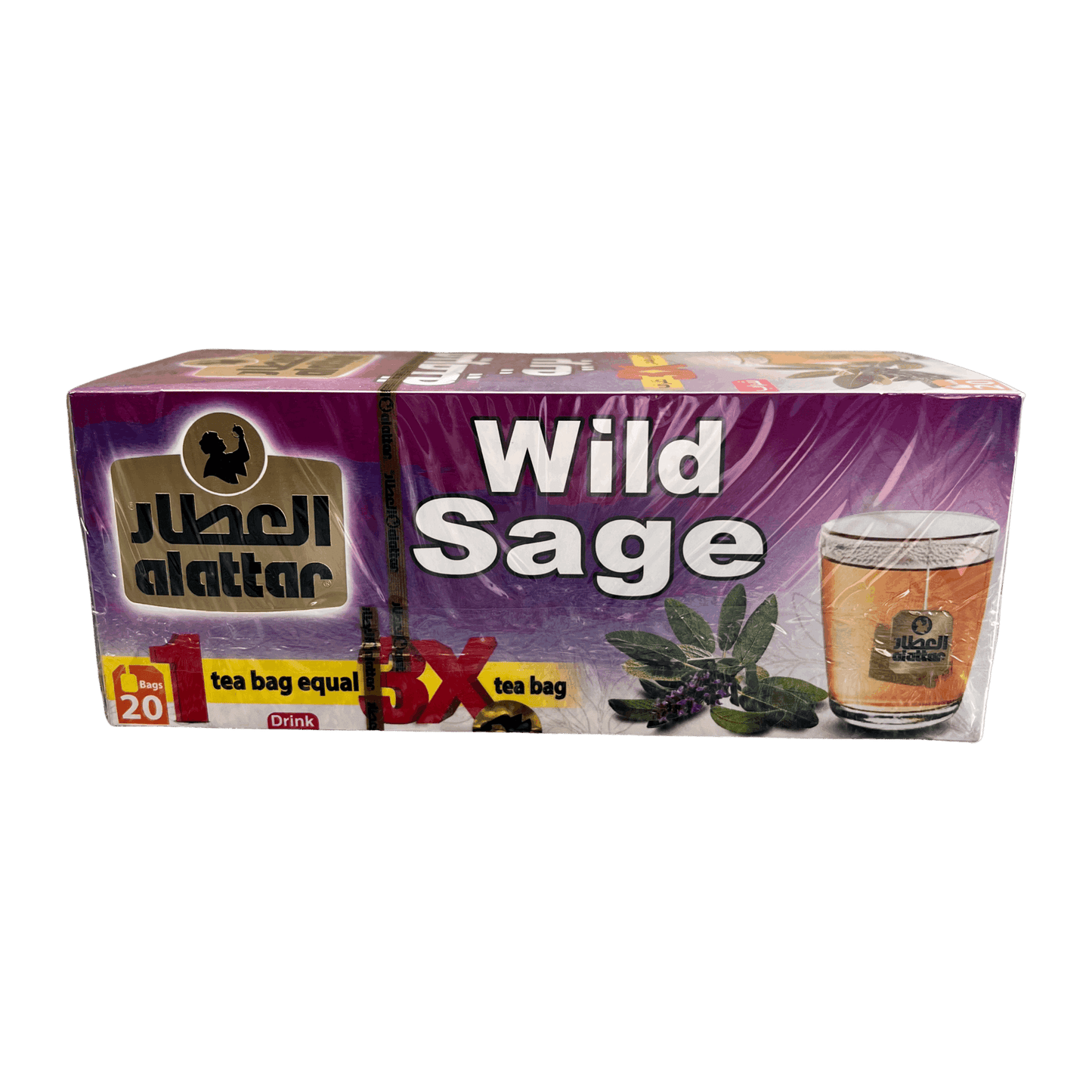 AlAttar Wild Sage 20 Bags - Damaski