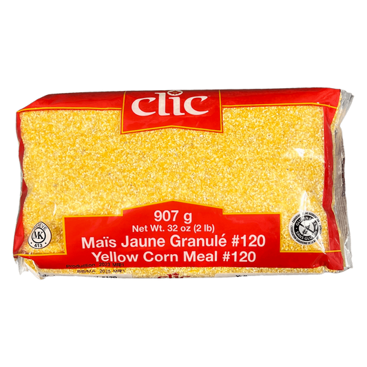 Clic Medium Yellow Corn Meal #120 907g Damaski