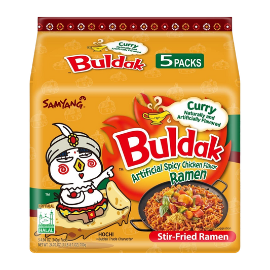 Samyang Buldak Curry 5-Pack Damaski