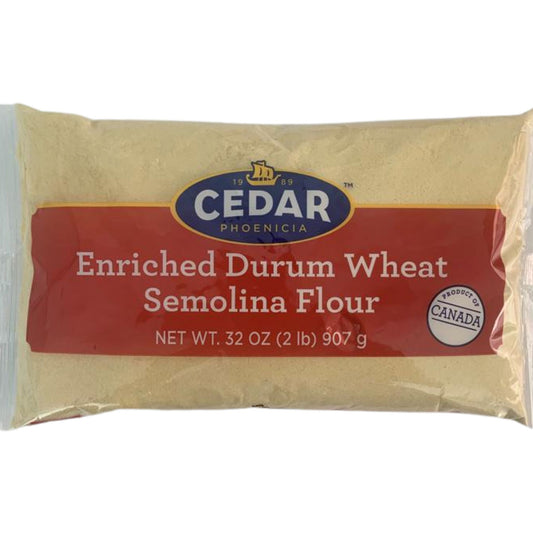 Cedar Enriched Durum Wheat Semolina Flour Damaski.com