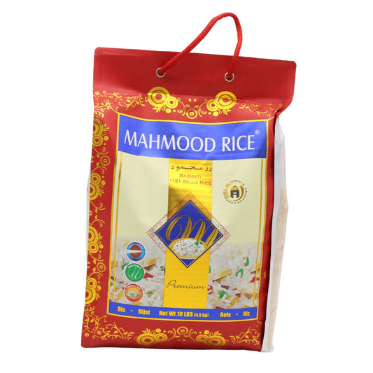Mahmood Rice Basmati 1121 Sella Rice 10 Lbs Damaski